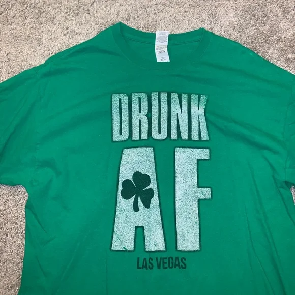 Gildan Green Saint Patricks Day Shirt size XL - Picture 5 of 7